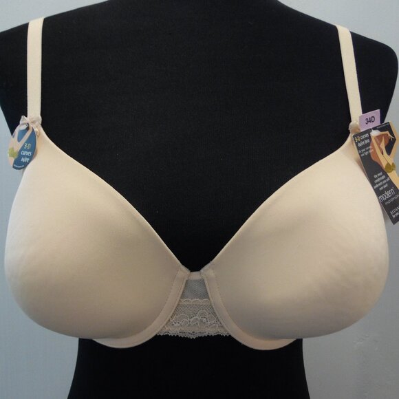 Modern Movement 3-D curves Nude Colored Bra Size 34D YT2BM236 MODMOV3DWR-500 - Picture 1 of 9